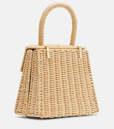 Ferragamo Small wicker top-handle bag | Thumbnail 2