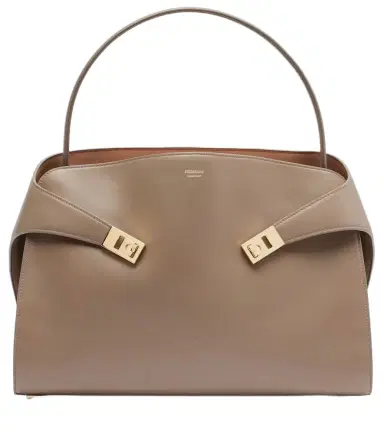 Ferragamo Hug Soft Medium leather shoulder bag | Thumbnail 1 Ferragamo Hug Soft Medium leather shoulder bag | Thumbnail 1