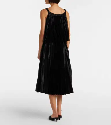 Noir Kei Ninomiya Satin midi dress | Thumbnail 3