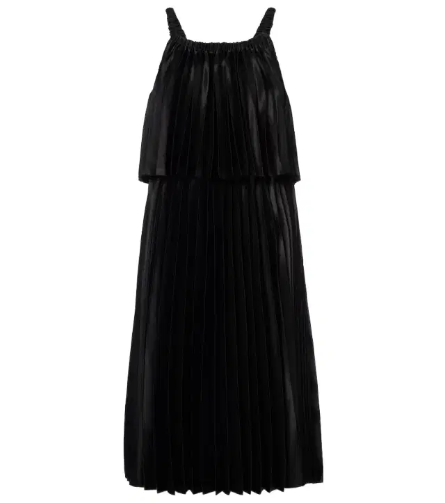 Noir Kei Ninomiya Satin midi dress