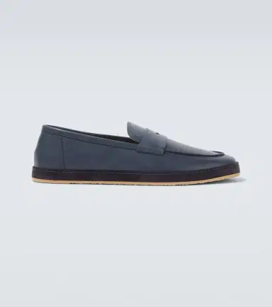 Brunello Cucinelli Leather penny loafers | Thumbnail 4 Brunello Cucinelli Leather penny loafers | Thumbnail 4