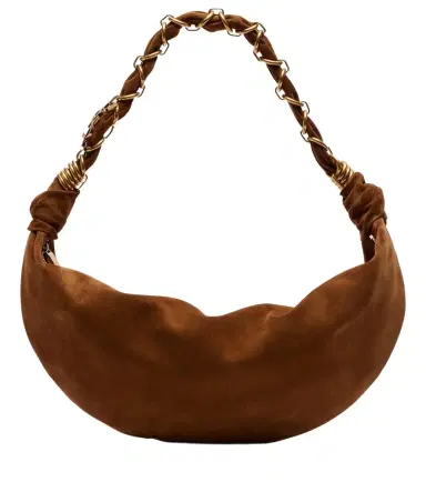 Saint Laurent Amalia Small suede shoulder bag | Thumbnail 1