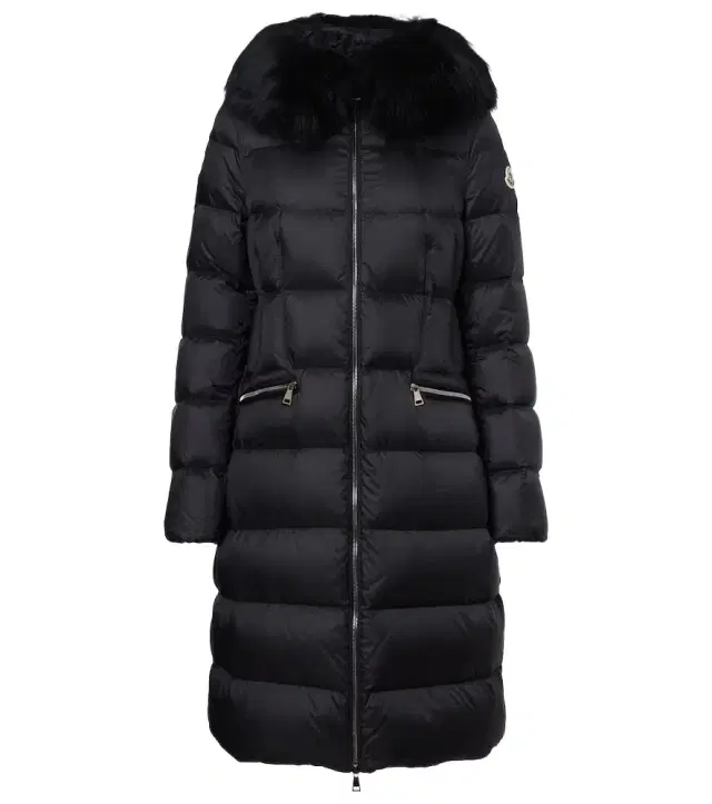 Boedic shearling-trimmed down coat