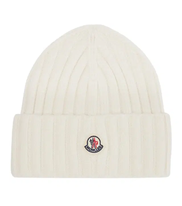 Logo virgin wool beanie