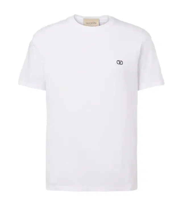 VLogo cotton jersey T-shirt