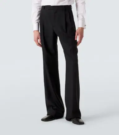 Valentino Virgin wool straight pants | Thumbnail 3
