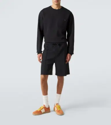 Valentino Cotton-blend jersey shorts | Thumbnail 4
