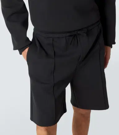 Valentino Cotton-blend jersey shorts | Thumbnail 5