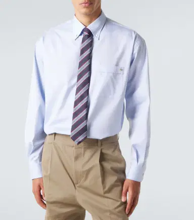 Valentino VGold cotton Oxford shirt | Thumbnail 4 Valentino VGold cotton Oxford shirt | Thumbnail 4