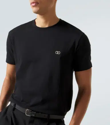 Valentino VLogo cotton jersey T-shirt | Thumbnail 5