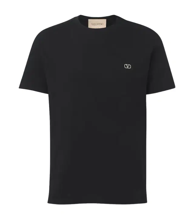 VLogo cotton jersey T-shirt