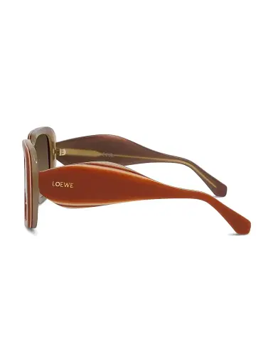 Loewe Women's Signature 53MM Square Sunglasses | Thumbnail 3
