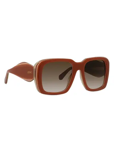 Loewe Women's Signature 53MM Square Sunglasses | Thumbnail 8