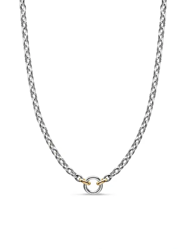 Women's Mercer Petite Chain Necklace in Sterling Silver - Silver