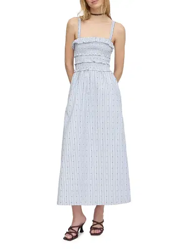 Hill House Home Women's The Analiese Nap Dress - Blue Swiss Dot - Size XL | Thumbnail 2 Hill House Home Women's The Analiese Nap Dress - Blue Swiss Dot - Size XL | Thumbnail 2