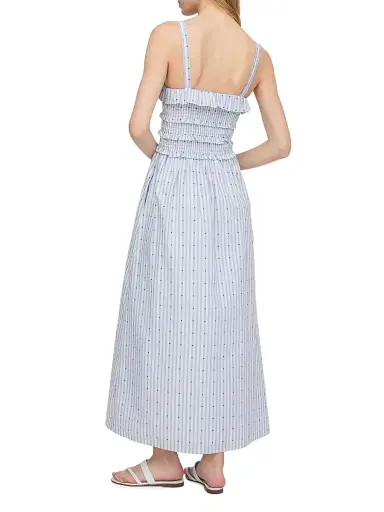 Hill House Home Women's The Analiese Nap Dress - Blue Swiss Dot - Size XL | Thumbnail 4 Hill House Home Women's The Analiese Nap Dress - Blue Swiss Dot - Size XL | Thumbnail 4