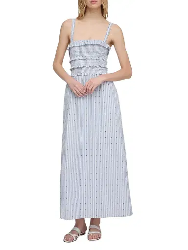Hill House Home Women's The Analiese Nap Dress - Blue Swiss Dot - Size XL | Thumbnail 1 Hill House Home Women's The Analiese Nap Dress - Blue Swiss Dot - Size XL | Thumbnail 1