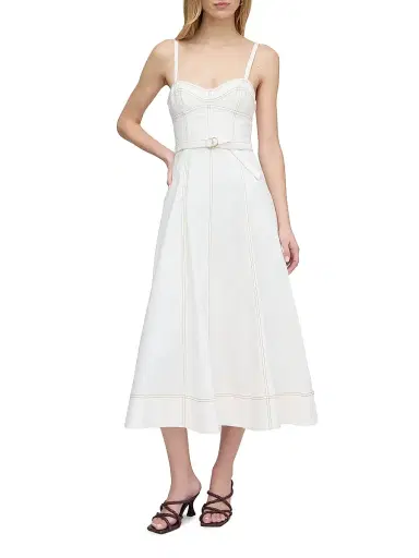 Hill House Home Women's The Fiona Dress - Off White - Size XXL | Thumbnail 2