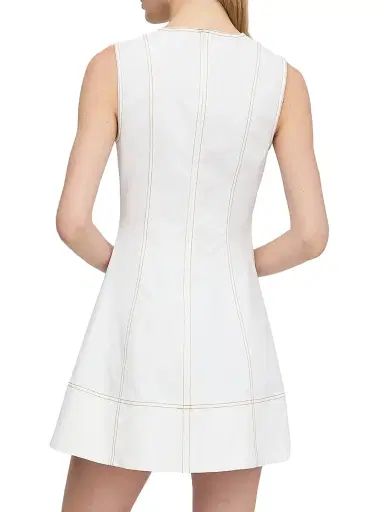 Hill House Home Women's The Angie Dress - Off White - Size XL | Thumbnail 5