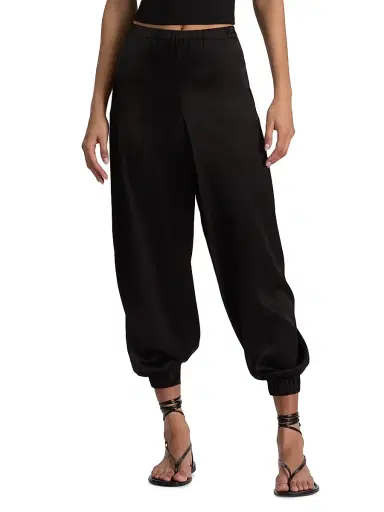 Alice + Olivia Women's Declan Parachute Pants - Black - Size XL | Thumbnail 3 Alice + Olivia Women's Declan Parachute Pants - Black - Size XL | Thumbnail 3