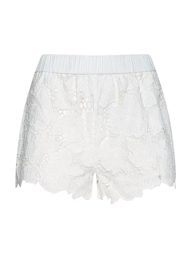 L'AGENCE Women's Laina Eyelet Cotton Shorts -