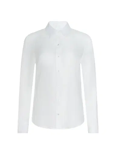 L'AGENCE Women's Ellery Sheer Long-Sleeve Blouse - | Thumbnail 1 L'AGENCE Women's Ellery Sheer Long-Sleeve Blouse - | Thumbnail 1