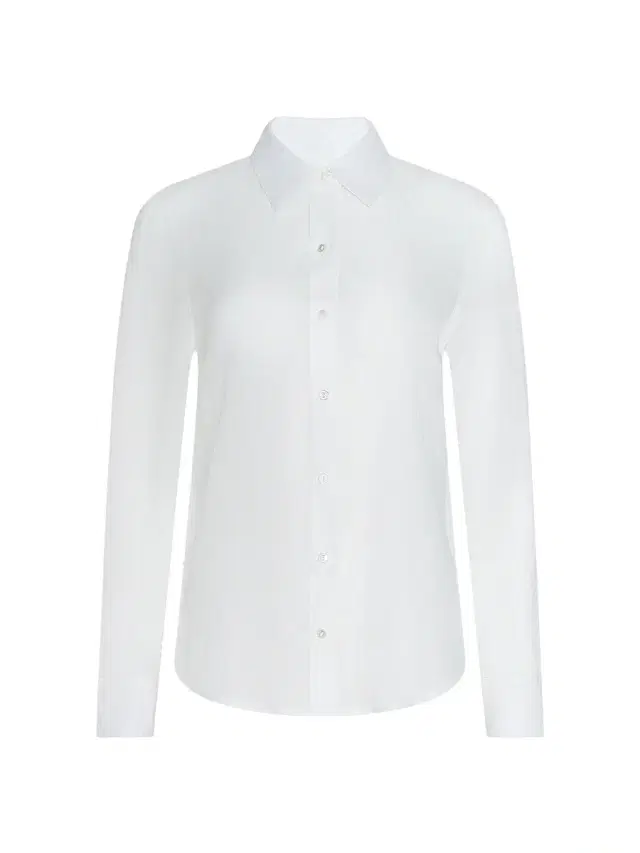 L'AGENCE Women's Ellery Sheer Long-Sleeve Blouse -