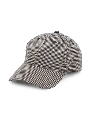 rag & bone Women's Harlow Gingham Baseball Cap | Thumbnail 1 rag & bone Women's Harlow Gingham Baseball Cap | Thumbnail 1
