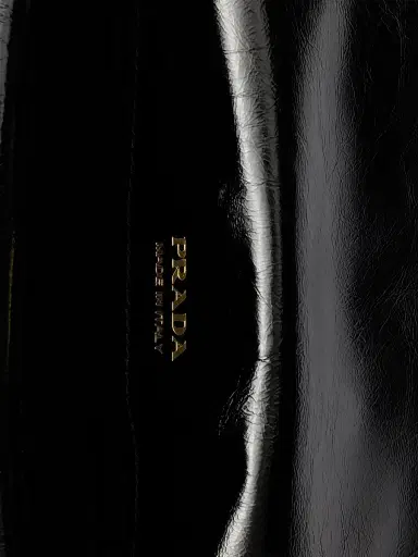 Prada Women's Mini Leather Shoulder Bag - Black | Thumbnail 4 Prada Women's Mini Leather Shoulder Bag - Black | Thumbnail 4