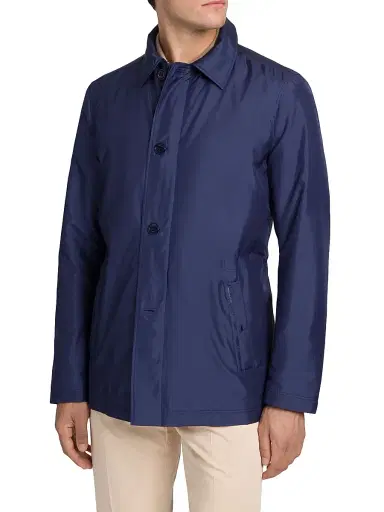 Stefano Ricci Men's Silk Driving Coat | Thumbnail 2 Stefano Ricci Men's Silk Driving Coat | Thumbnail 2