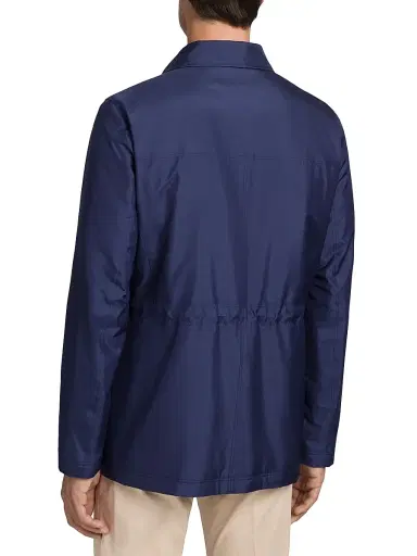 Stefano Ricci Men's Silk Driving Coat | Thumbnail 3 Stefano Ricci Men's Silk Driving Coat | Thumbnail 3