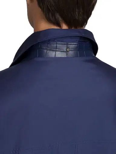 Stefano Ricci Men's Silk Driving Coat | Thumbnail 5 Stefano Ricci Men's Silk Driving Coat | Thumbnail 5