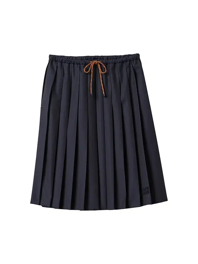 Women's Pleated Batavia Skirt - Blue