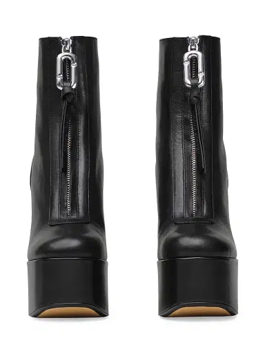 Marc Jacobs Women's The Gigi 135MM Leather Platform Ankle Boots - Black - Size 6 | Thumbnail 5 Marc Jacobs Women's The Gigi 135MM Leather Platform Ankle Boots - Black - Size 6 | Thumbnail 5
