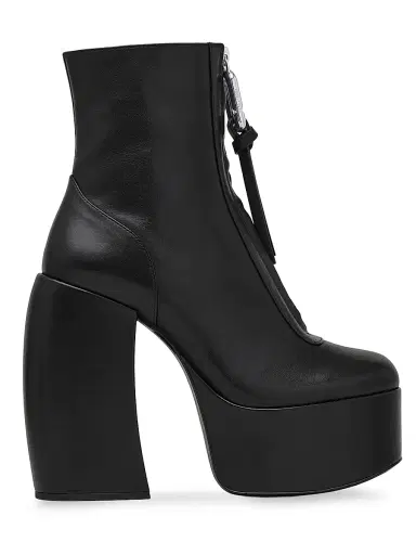 Marc Jacobs Women's The Gigi 135MM Leather Platform Ankle Boots - Black - Size 6 | Thumbnail 1 Marc Jacobs Women's The Gigi 135MM Leather Platform Ankle Boots - Black - Size 6 | Thumbnail 1