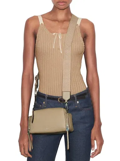 Tory Burch Women's Perry Voyager Leather Crossbody Bag | Thumbnail 2
