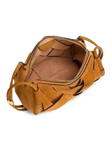 Ulla Johnson Women's Charlotte Woven-Suede Camera Bag | Thumbnail 4 Ulla Johnson Women's Charlotte Woven-Suede Camera Bag | Thumbnail 4