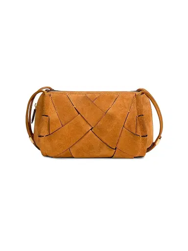 Ulla Johnson Women's Charlotte Woven-Suede Camera Bag | Thumbnail 1 Ulla Johnson Women's Charlotte Woven-Suede Camera Bag | Thumbnail 1