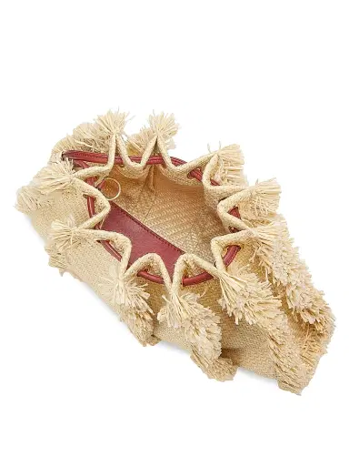 Ulla Johnson Women's Adria Small Raffia Crossbody Bag | Thumbnail 5 Ulla Johnson Women's Adria Small Raffia Crossbody Bag | Thumbnail 5