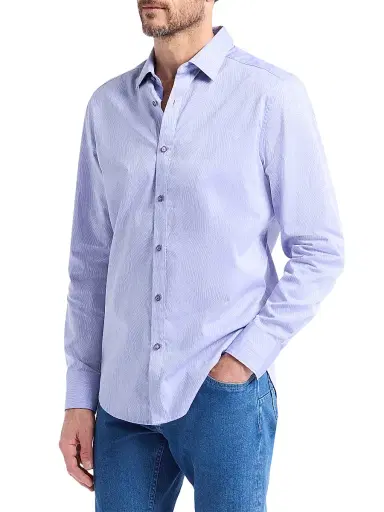 Robert Graham Men's Miramar Printed Woven Shirt - Lilac - Size XXL | Thumbnail 4 Robert Graham Men's Miramar Printed Woven Shirt - Lilac - Size XXL | Thumbnail 4