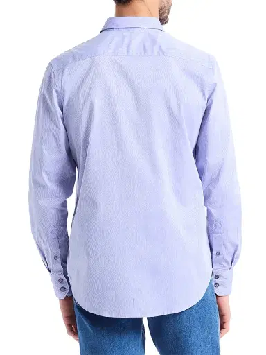 Robert Graham Men's Miramar Printed Woven Shirt - Lilac - Size XXL | Thumbnail 5 Robert Graham Men's Miramar Printed Woven Shirt - Lilac - Size XXL | Thumbnail 5
