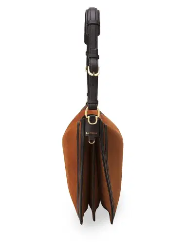 Lanvin Women's Compagnon Asymmetrical Shoulder Bag - Chestnuts | Thumbnail 4 Lanvin Women's Compagnon Asymmetrical Shoulder Bag - Chestnuts | Thumbnail 4