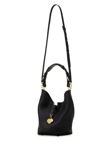 Lanvin Women's Catch Leather Bucket Bag - Black | Thumbnail 2