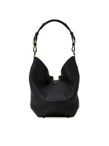 Lanvin Women's Catch Leather Bucket Bag - Black | Thumbnail 3