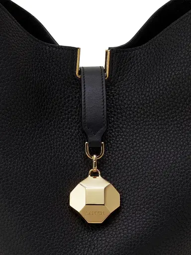 Lanvin Women's Catch Leather Bucket Bag - Black | Thumbnail 5