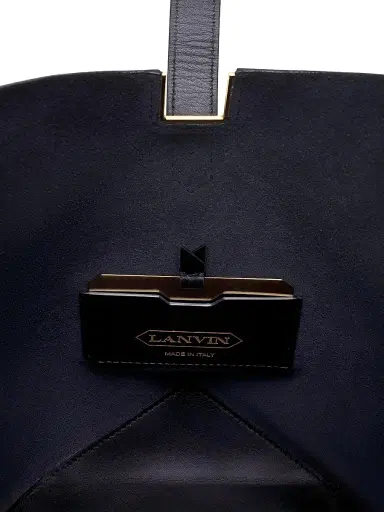 Lanvin Women's Catch Leather Bucket Bag - Black | Thumbnail 6