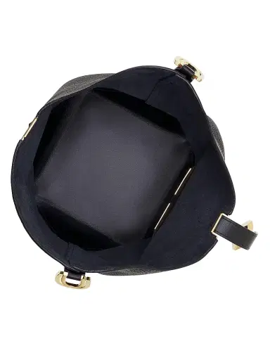 Lanvin Women's Catch Leather Bucket Bag - Black | Thumbnail 7