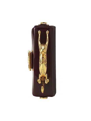 Lanvin Women's Pencil Cat Nano Patent Leather Crossbody Bag - Bacchus | Thumbnail 8