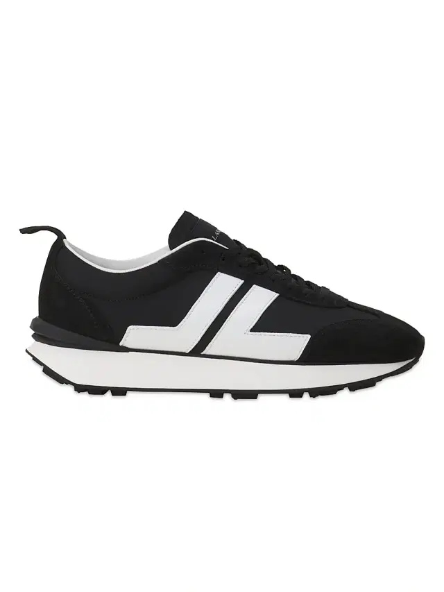 Men's Bumpr Nylon Sneakers - Black White