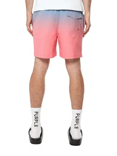Purple Brand Men's All Around Gradient Swim Shorts - Pink | Thumbnail 2